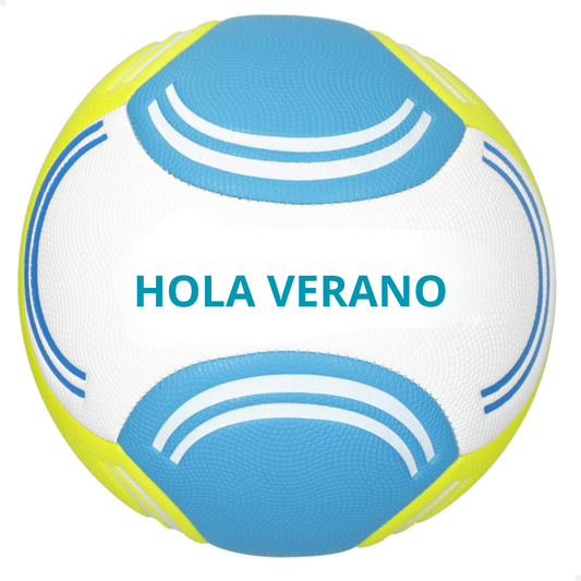 Balón de fútbol playa Ø22 cm (deshinchado)