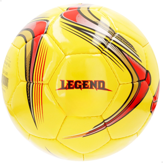 Balón de futbol cuero sintético tamaño 5 costuras reforzadas